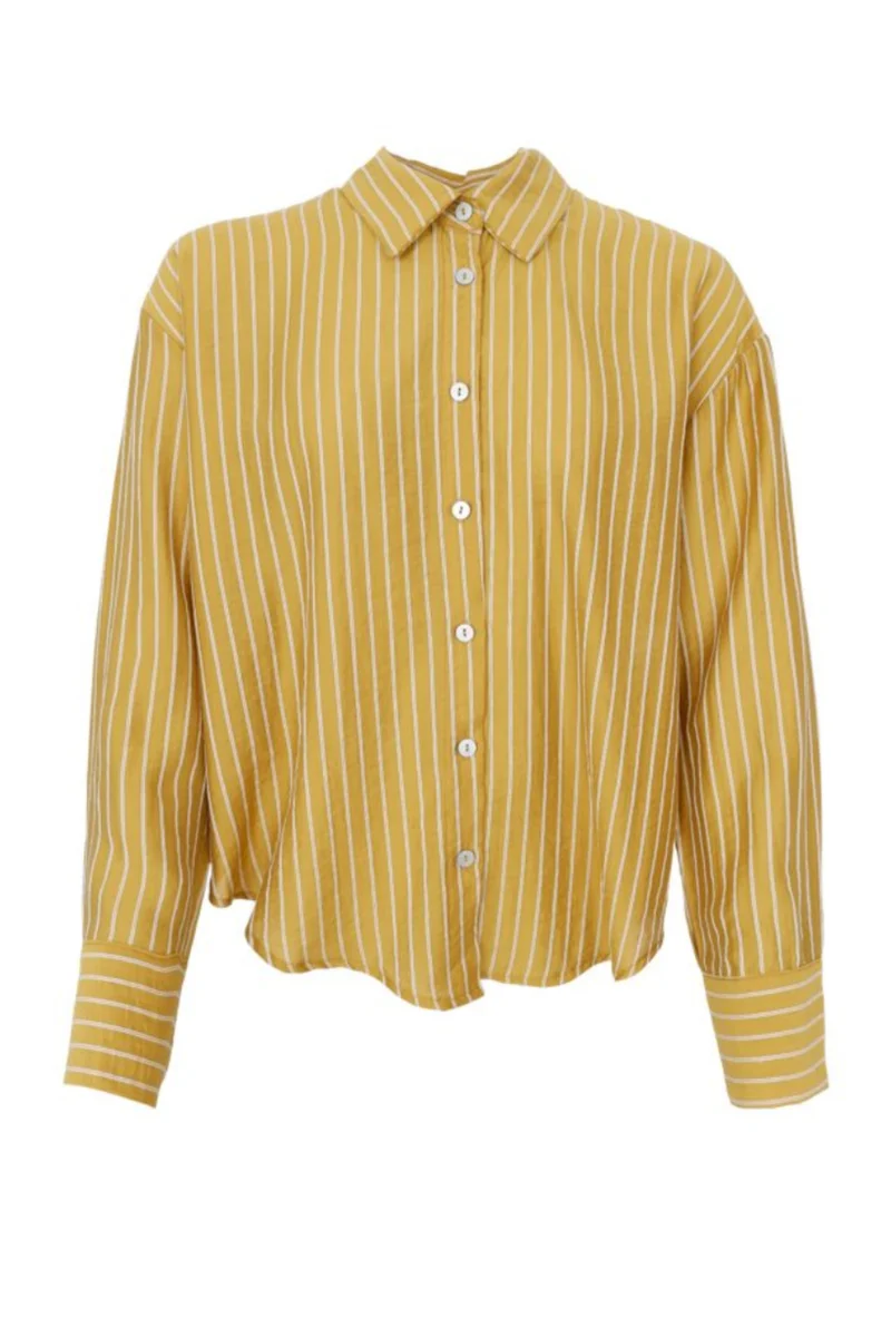 Black Colour - Bcmalone Shirt 41232 - Mustard