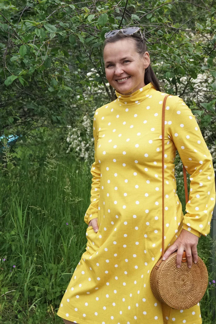 Klänning Medina - Spotnik yellow