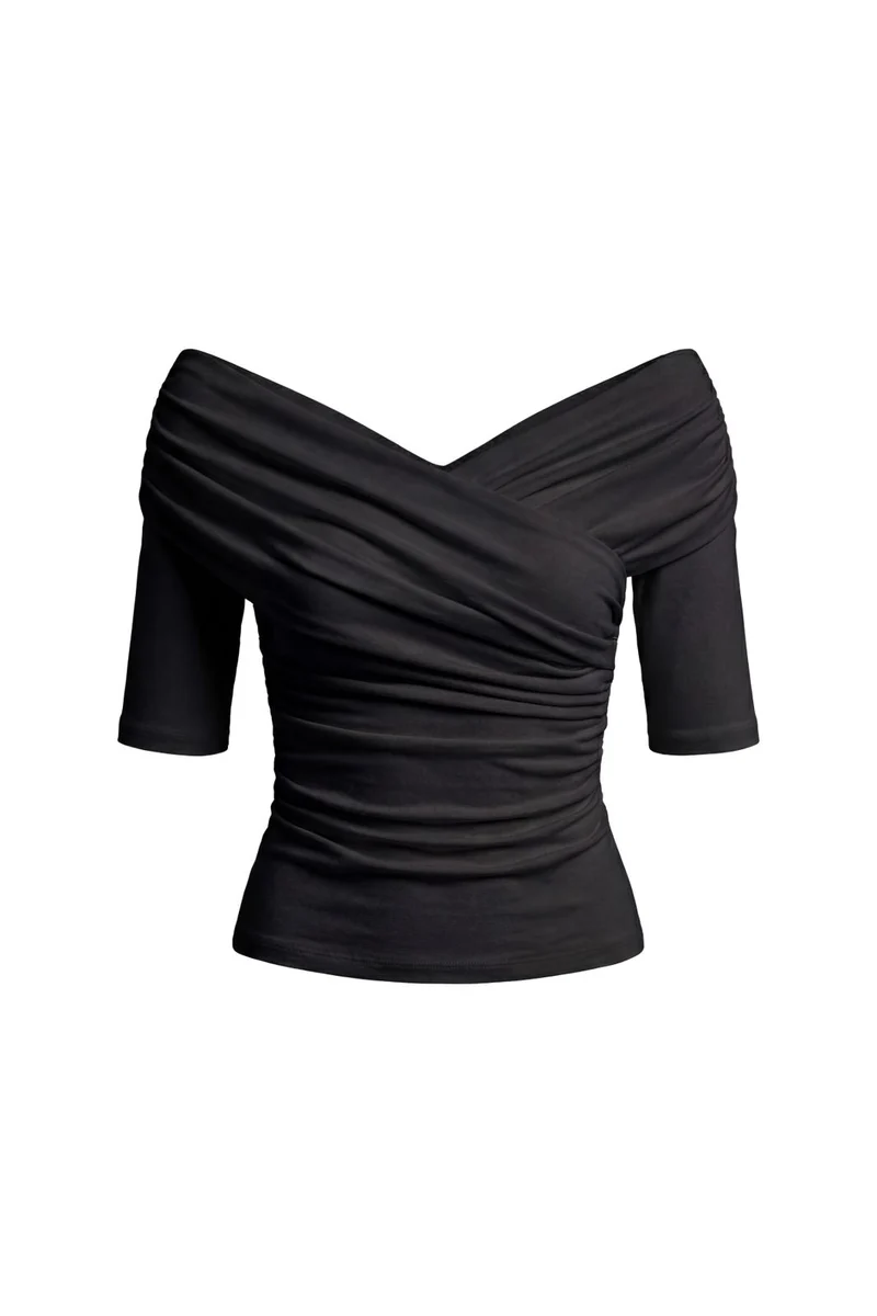 Object - Objliva 2/4 Cross Over Top Tne 26 - 5175052 Black