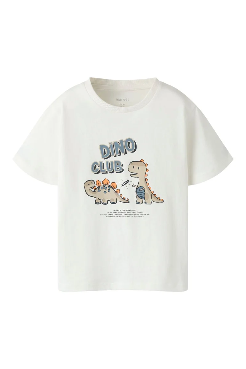 Name It - Nmmfaro Ss Nreg Top - 5106043 Cloud Dancer