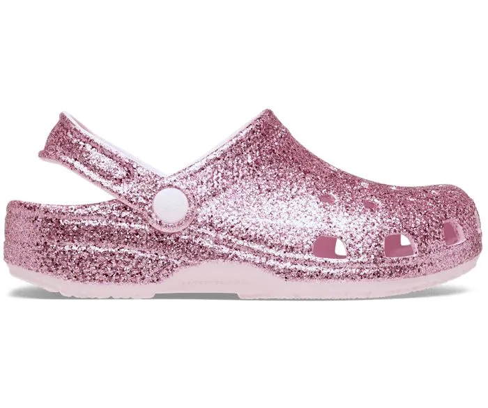 Crocs - Classic Chunky Glitter Clog K Pkm - Pink Milk