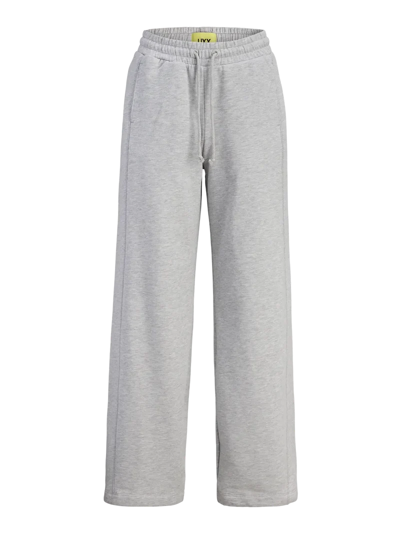 Jjxx - Jxcora Wide Barrel Sweat Pants Swt - 4949850 Light Grey Melange