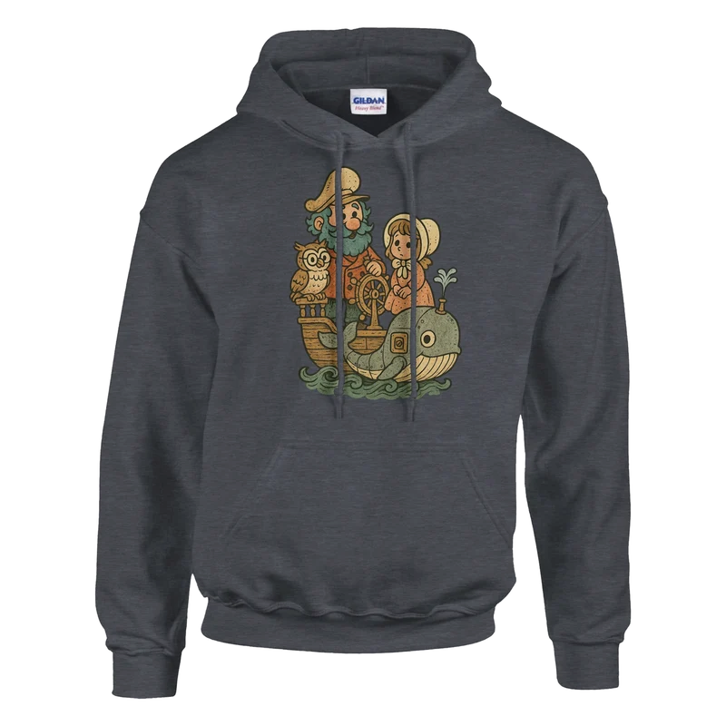 Hoodie - Sjökaptensäventyr