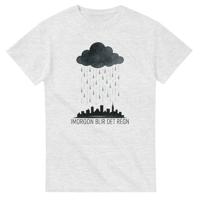 T-shirt - Imorgon blir det regn