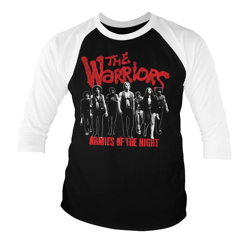 The Warriors - Armies Of The Night Baseball 3/4 Sleeve Tee