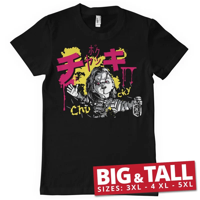 Chucky Graffiti Big & Tall T-Shirt