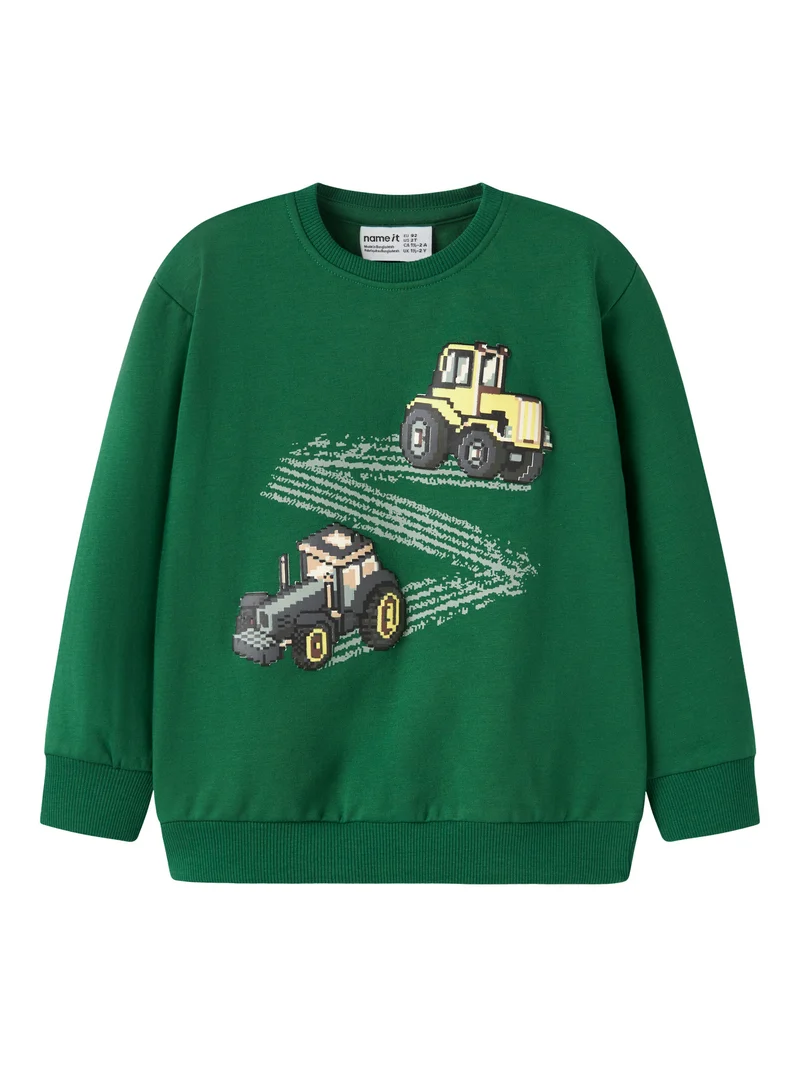 Lavandin Sweatshirt Med Traktorer