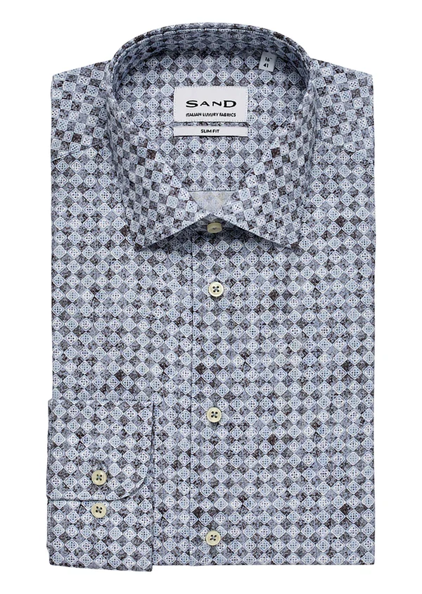 SAND 8228 State N2 Shirt - Blue