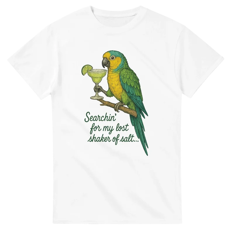 T-shirt Original – Searchin' for my lost shaker of salt...