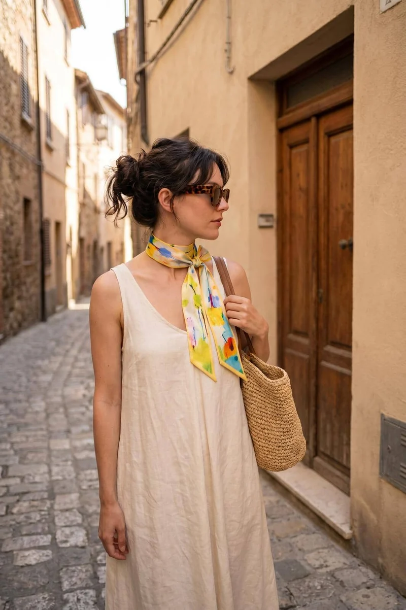 A-bee - Tania Scarf - Yellow