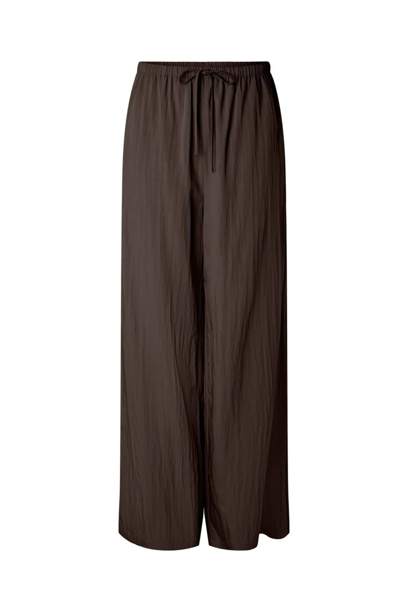 Pieces - Pcjabina String Pants - 5185376 Hot Fudge