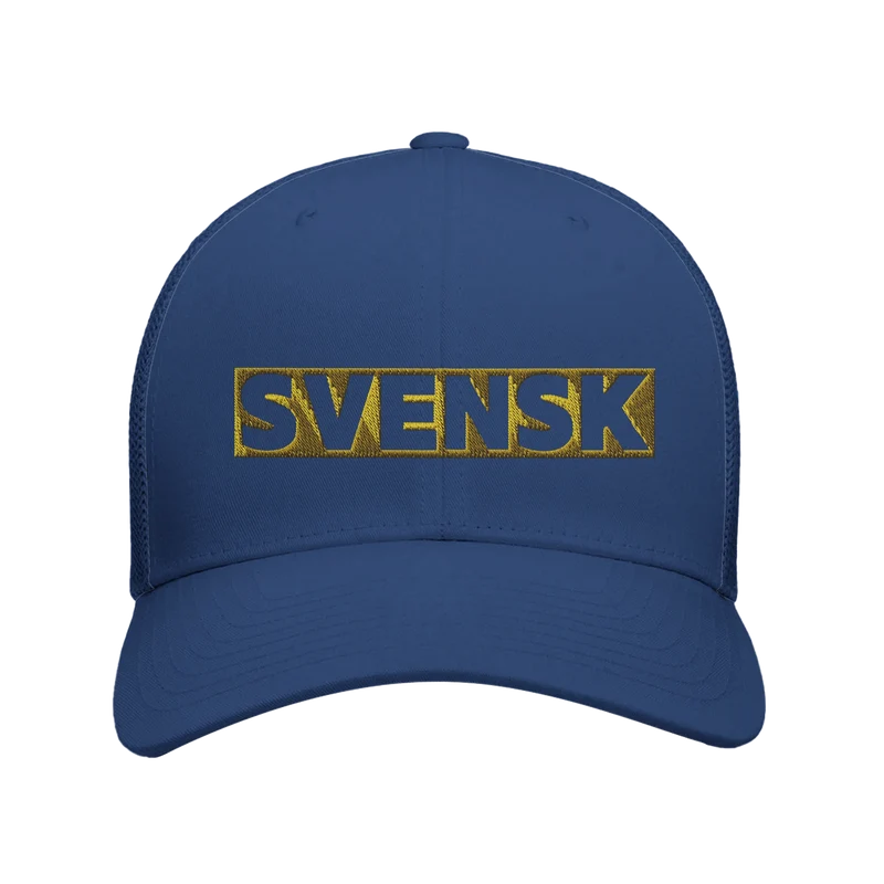 Retro Truckerkeps - Svensk