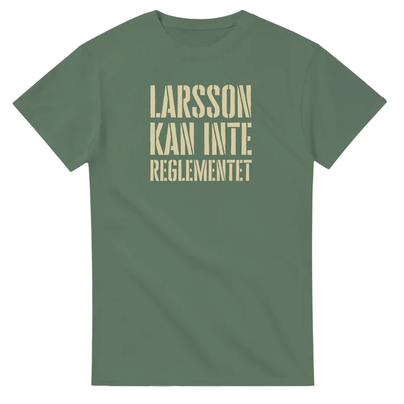 T-shirt - Larsson kan inte reglementet