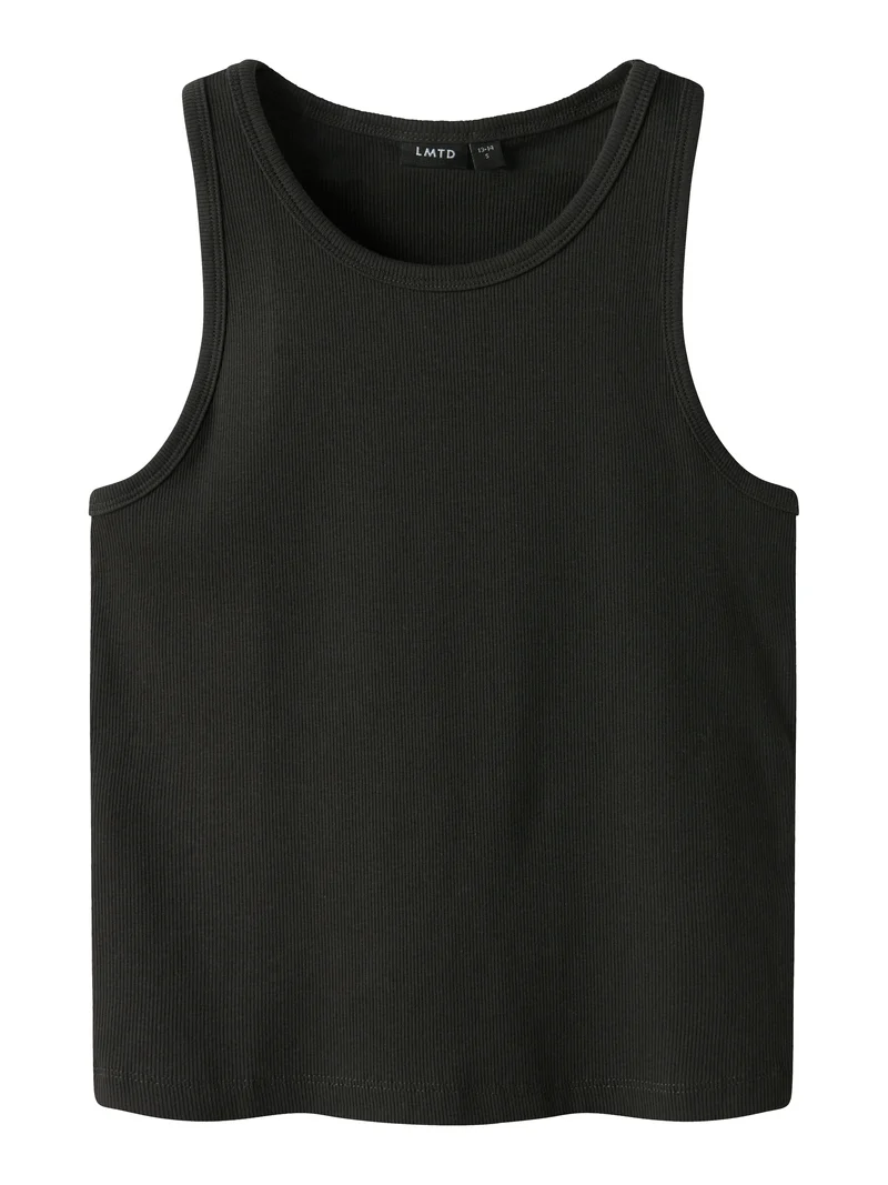 Ribbat Linne Crop Top