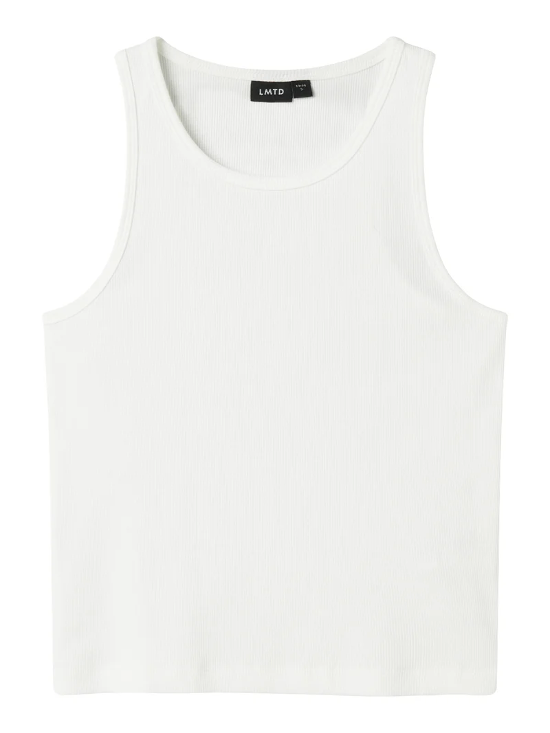 Ribbat Linne Crop Top