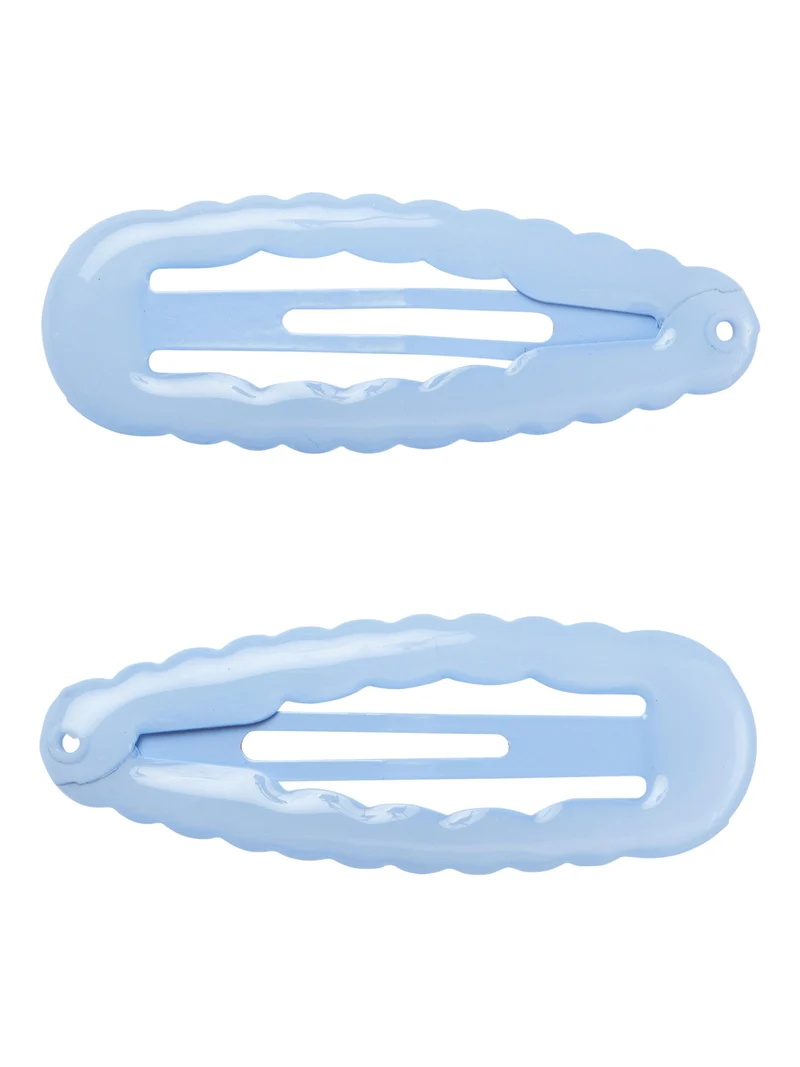 2-pack Blå Hårspännen