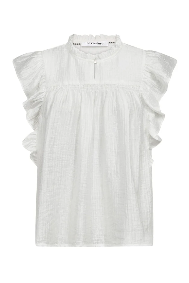 Co´Couture - Tassycc Top 45162 - 4000 - White