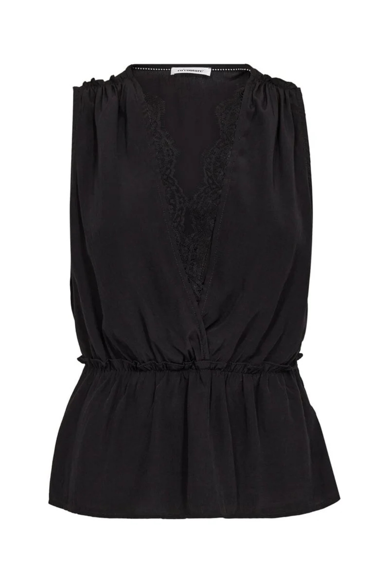 Co´Couture - Sunnycc Lace Top 45128 - 96 - Black