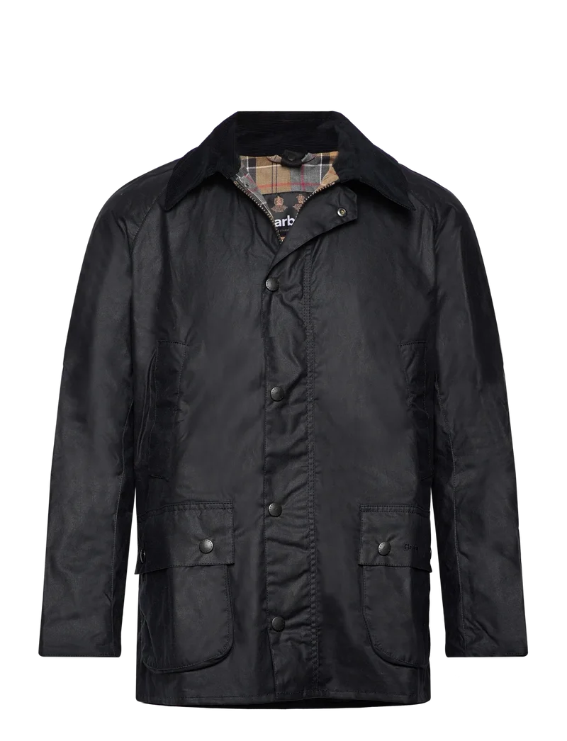 BARBOUR Ashby Wax Jacket - Navy