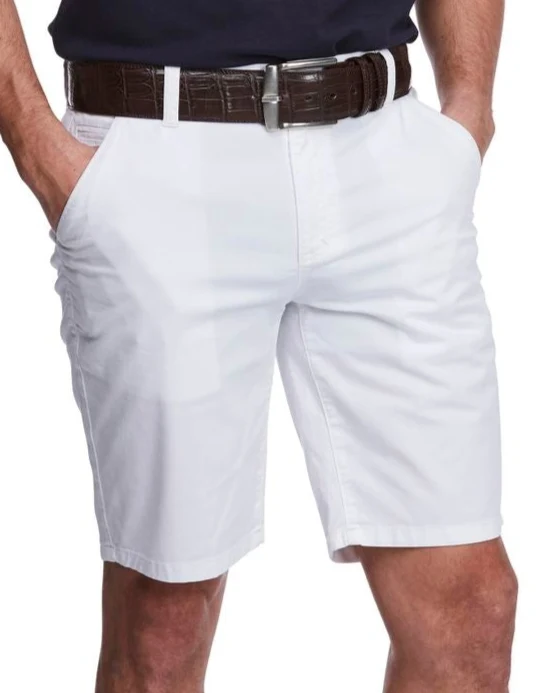 HANSEN & JACOB Classic Chino Shorts - Off White