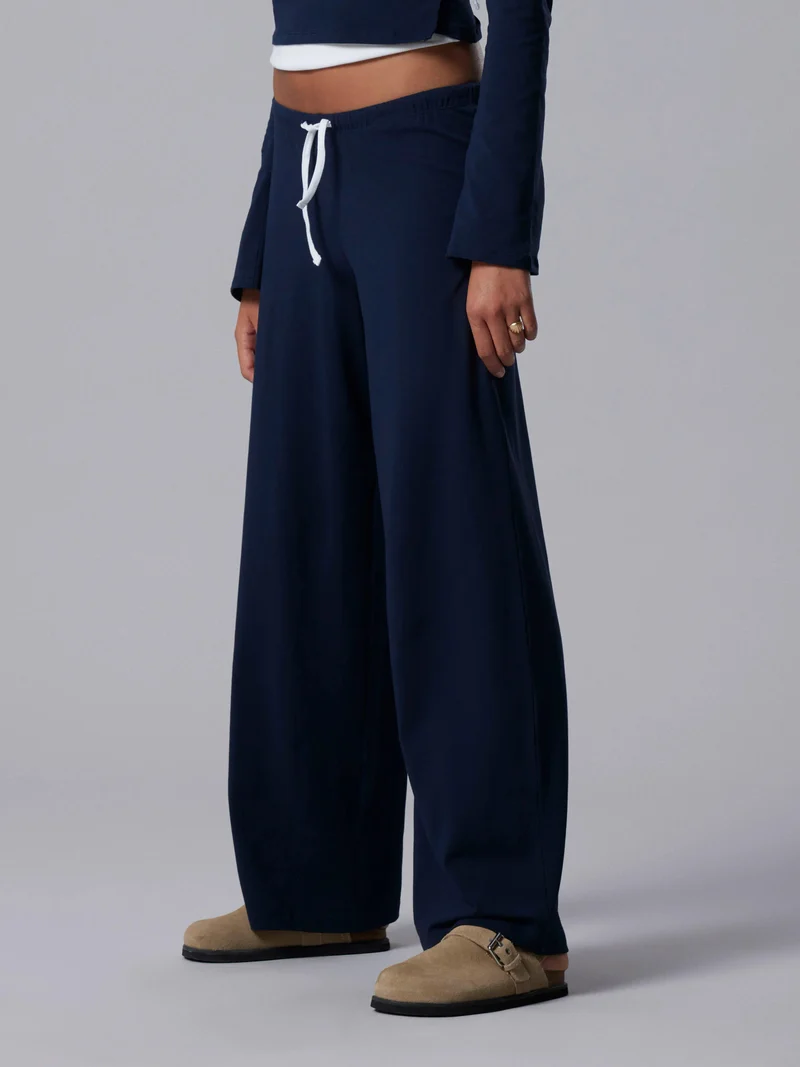 Low Waist Wide Byxa ungdomtjej