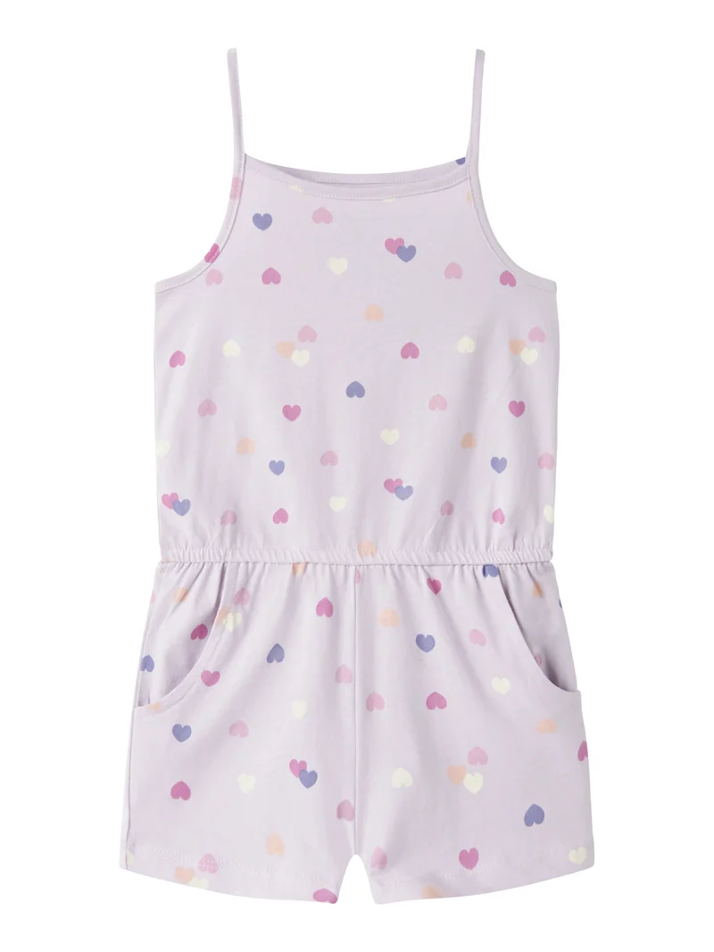 Jumpsuit med hjärtan