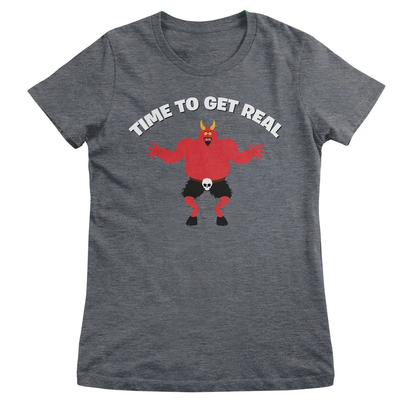 Satan - Time To Get Real Girly Tee