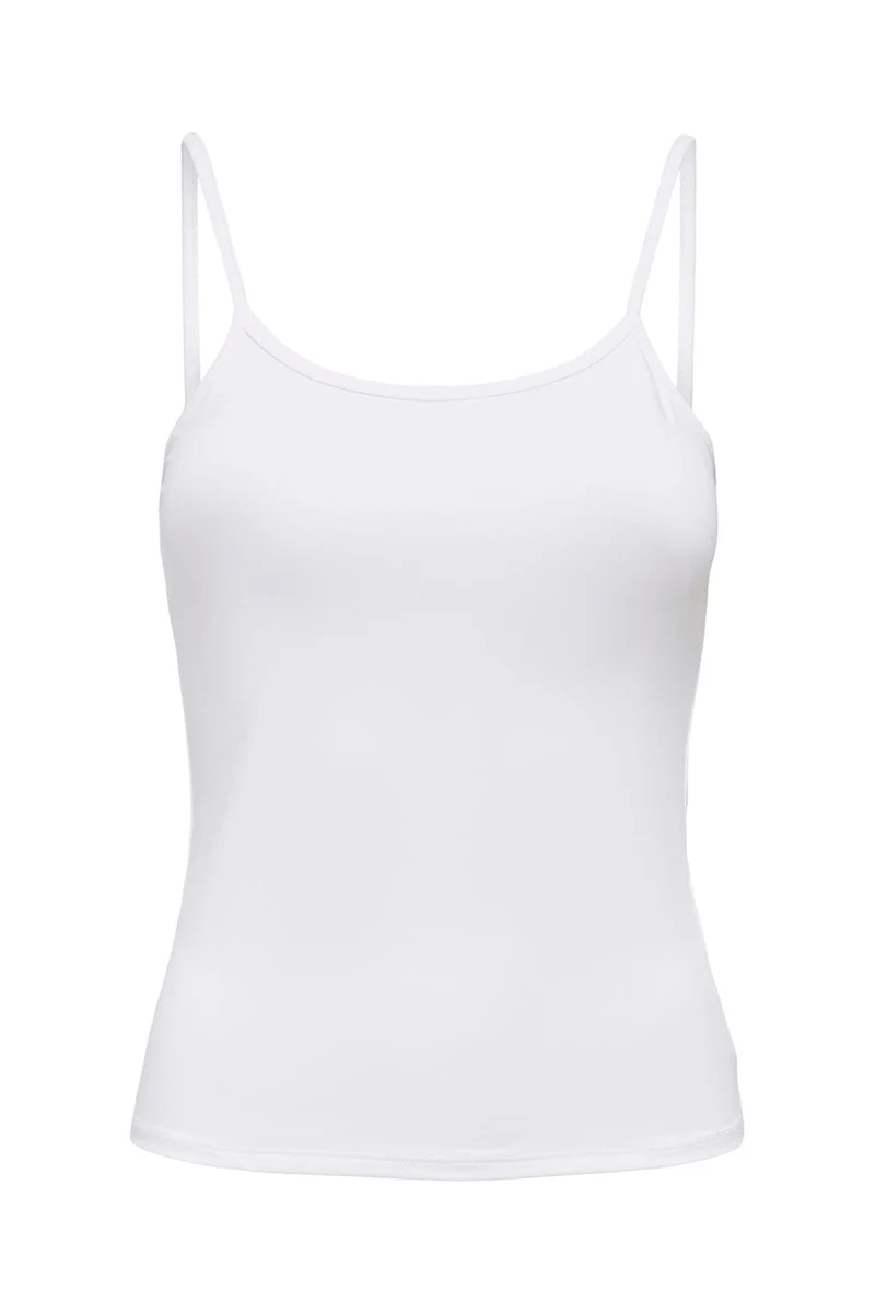 Only - Onlea S/L New Singlet - 4487717 Bright White