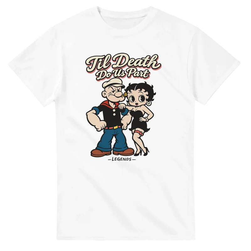 T-shirt - Thimble Theatre, Dizzy Dishes.