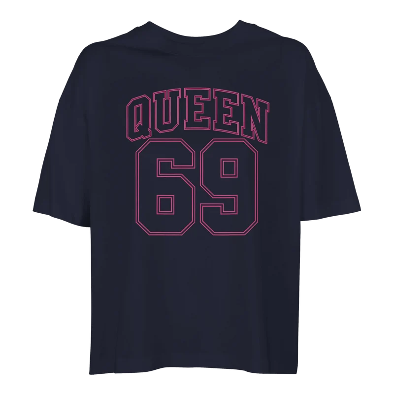 Oversized T-shirt Dam - Queen 69