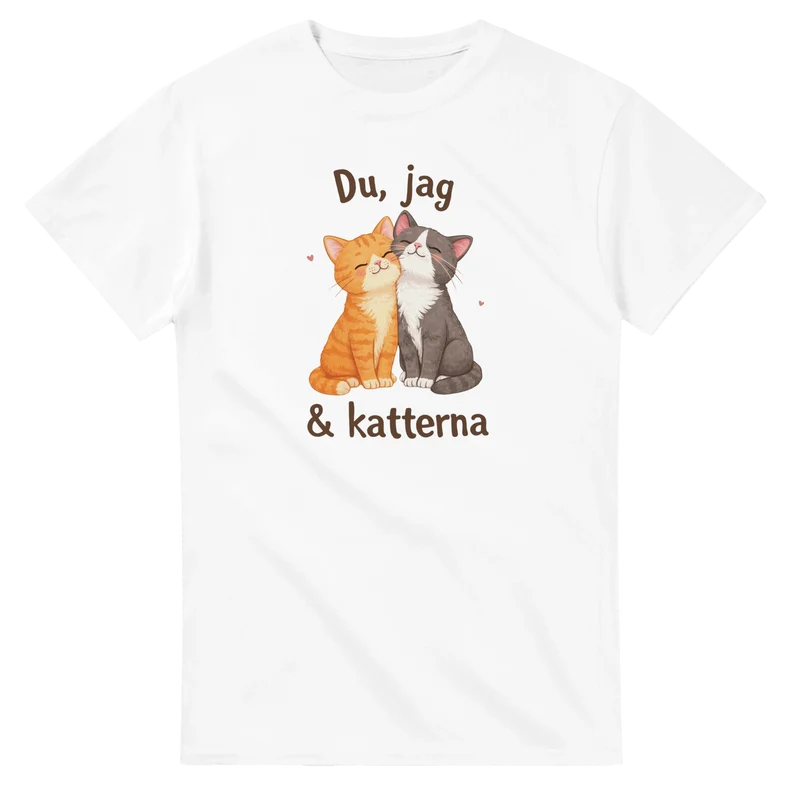 T-shirt - Du, jag & katterna