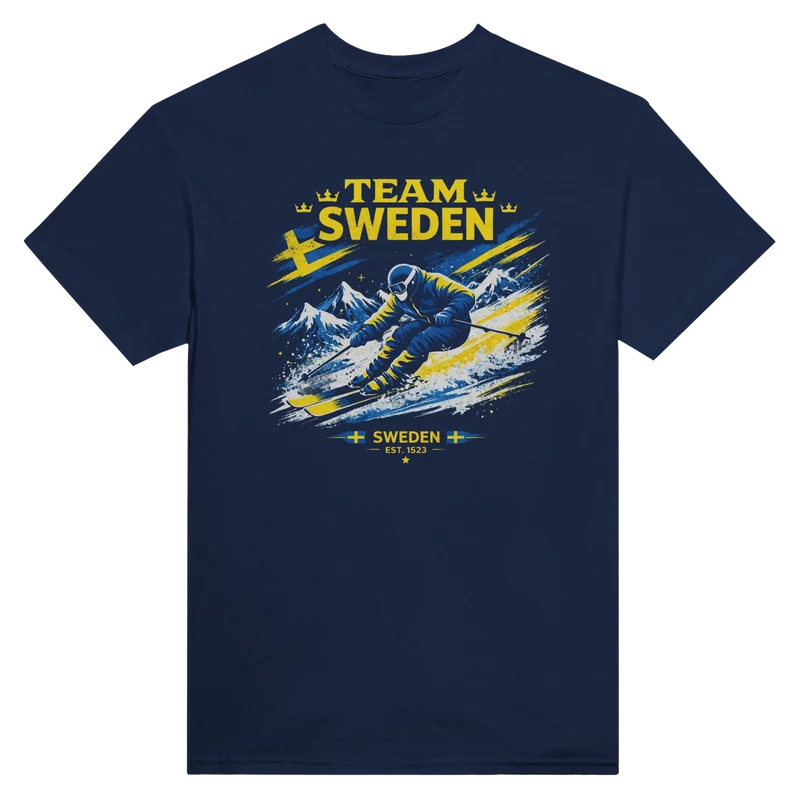T-shirt - Team Sweden Ski