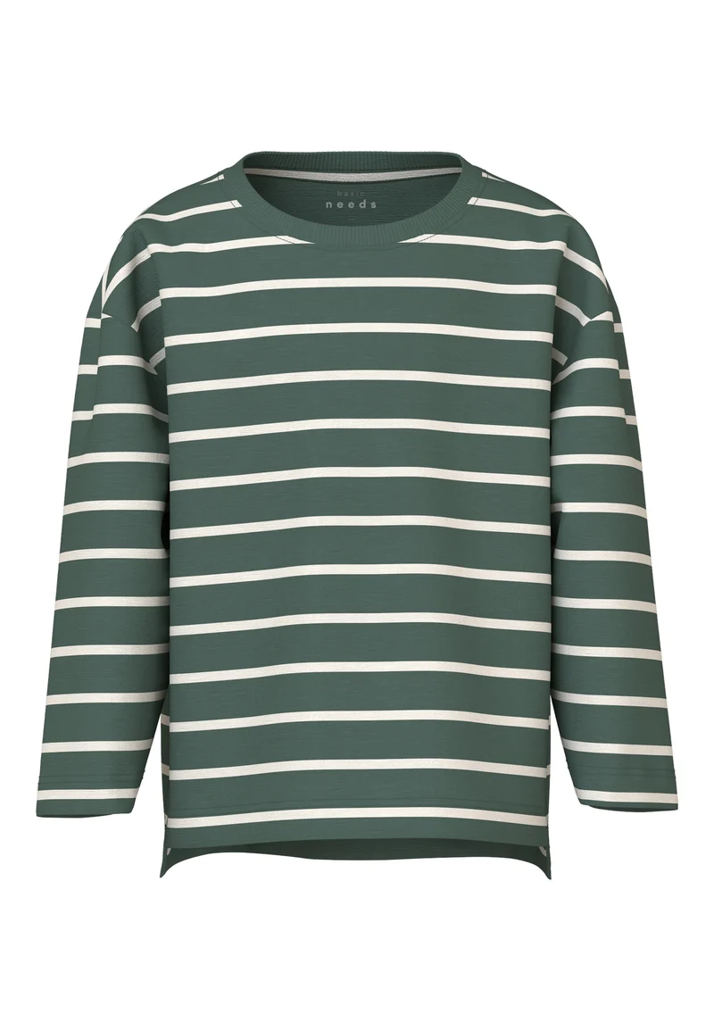 Randig Långärmad T-shirt