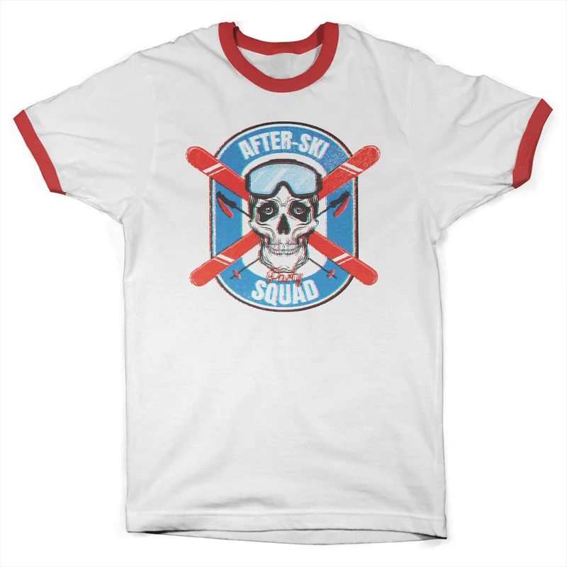 After-Ski Party Squad Ringer Tee