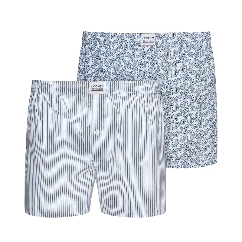 Boxer woven 2p - White