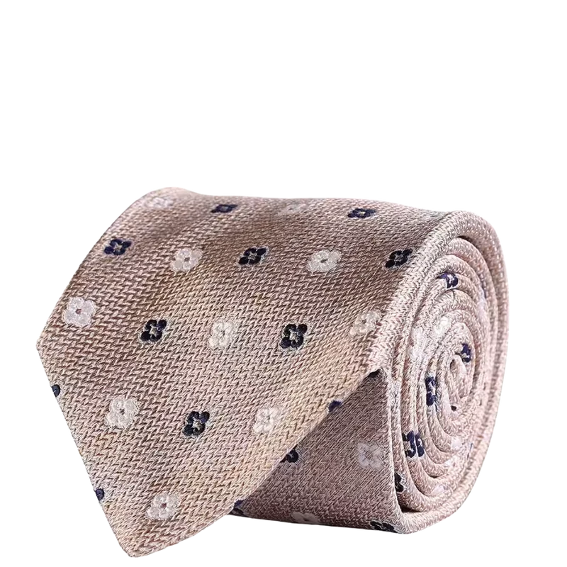 Classic Tie - Beige melange