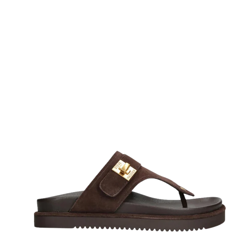 Tuned-IN - Chocolate Brown Suede