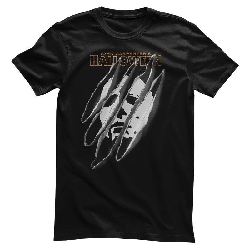 Halloween - Michael Myers Slashed Mask T-Shirt