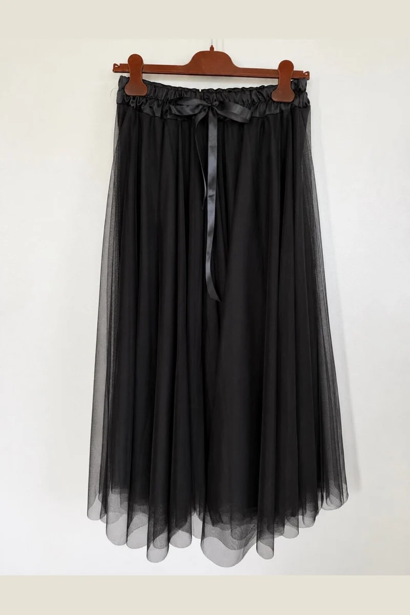 Marta Du Chateau - Mdcpalmina Skirt 23028 - Black