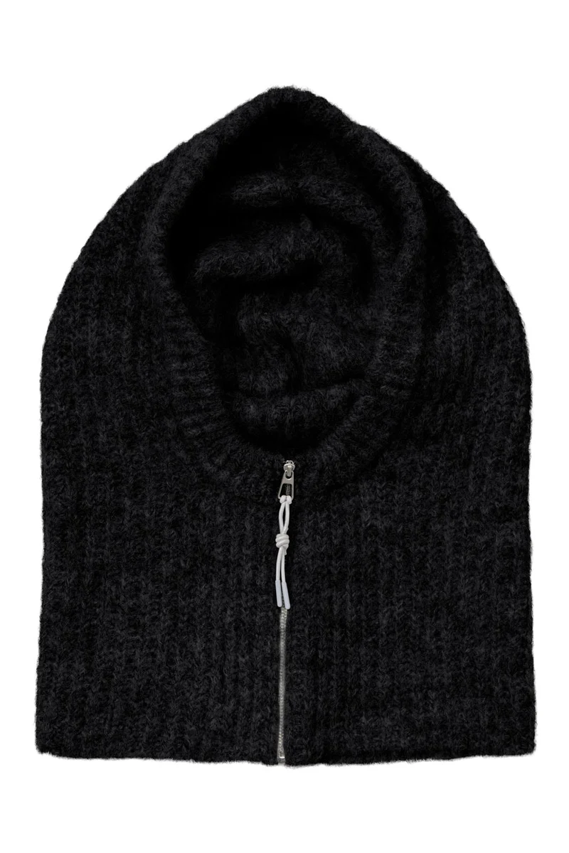 Object - Objmilu Zip Balaclava - 5165298 Black