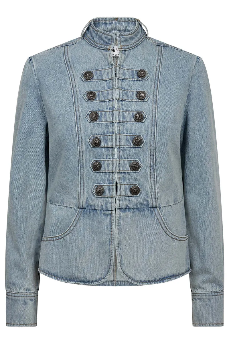 Haute L'Amitié - Uniform Jacket Hl11011 - Bleached Denim
