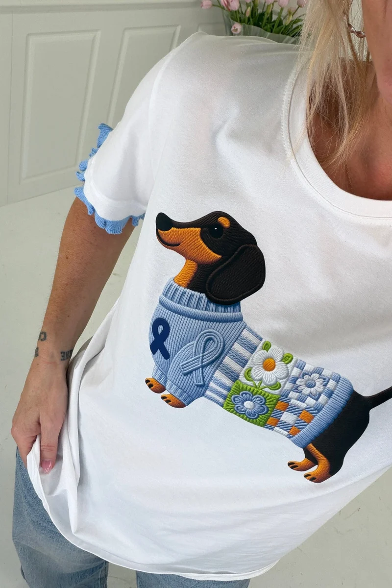 A-bee - T-shirt - Blue