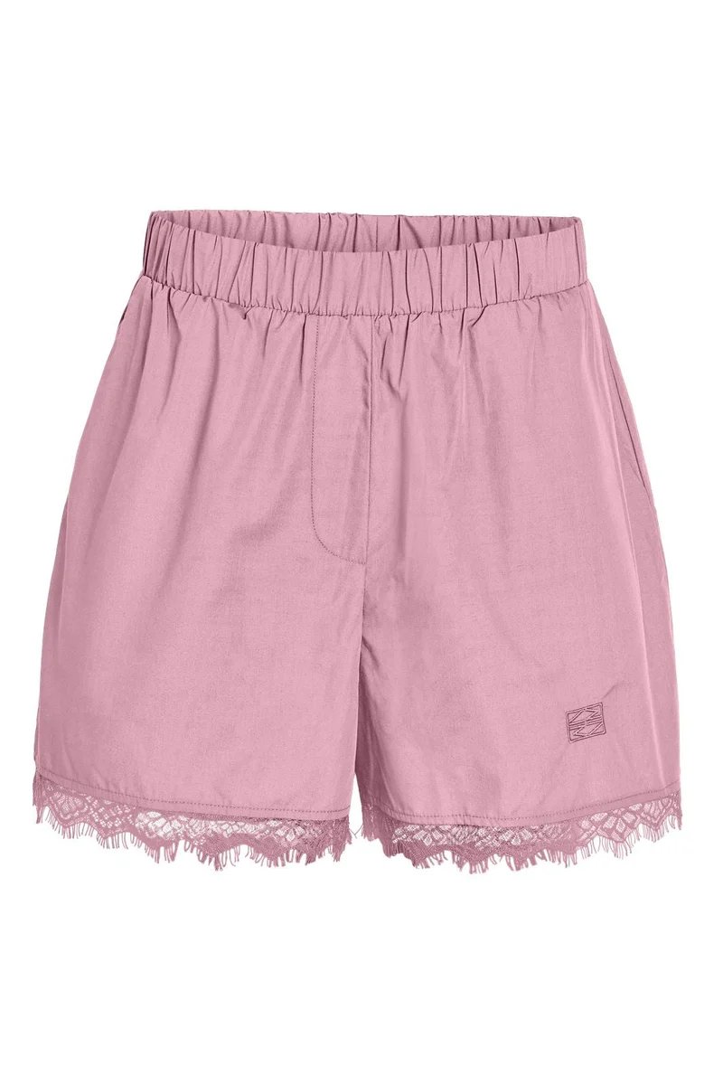 Noisy May - Nmfrida Lace Shorts Tnt/17 - 5205179 Romance Rose