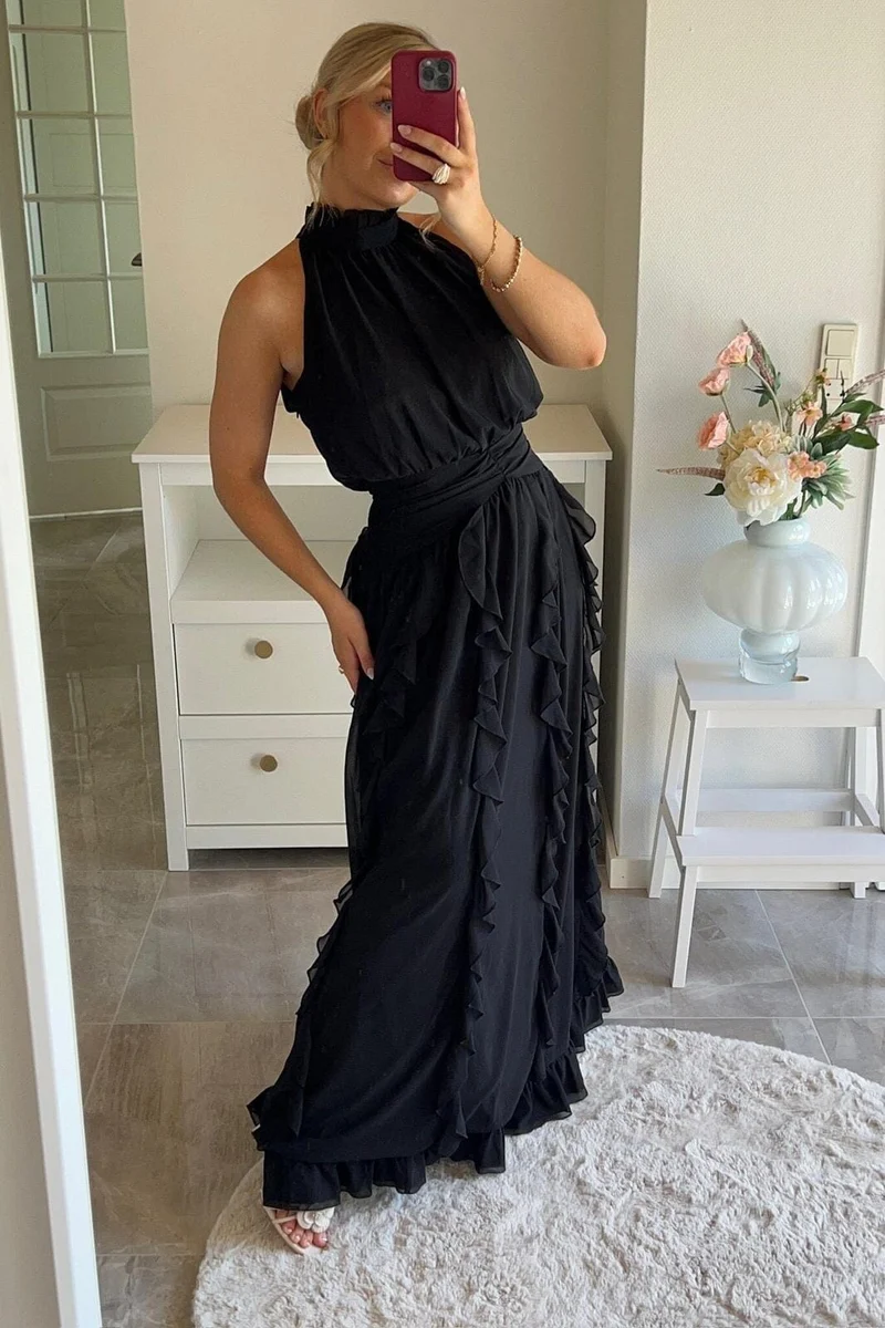BYIC x Molly&My - Tianaic Maxi Dress A25246 - Black
