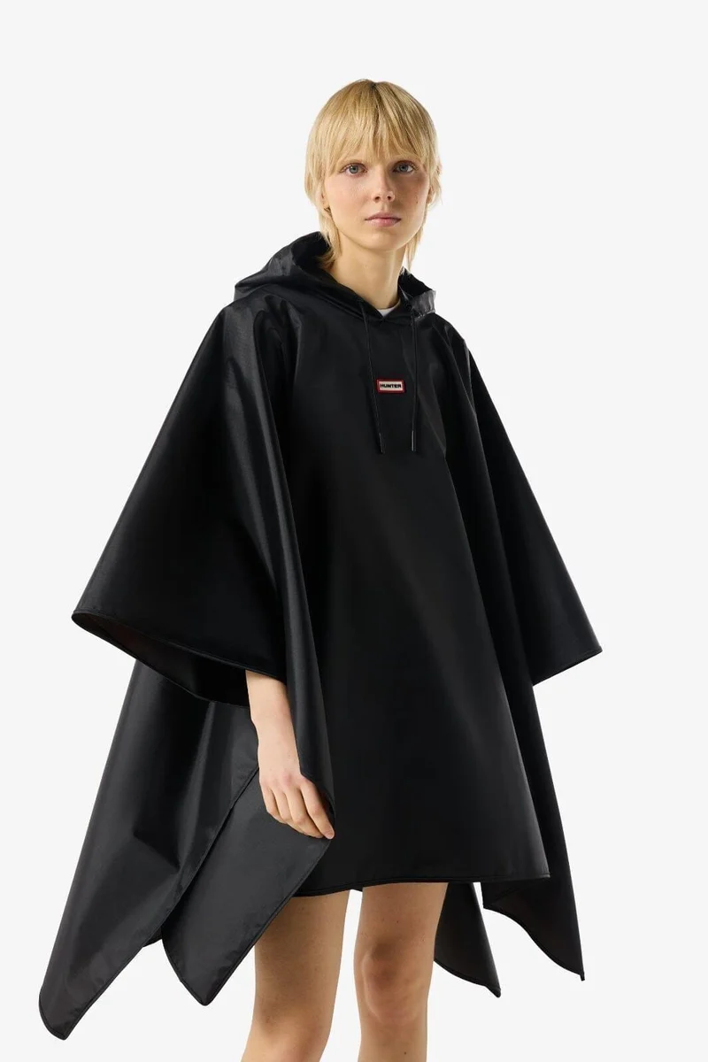 Hunter - Hunter Packable Poncho Haru0007261hb - 001-black