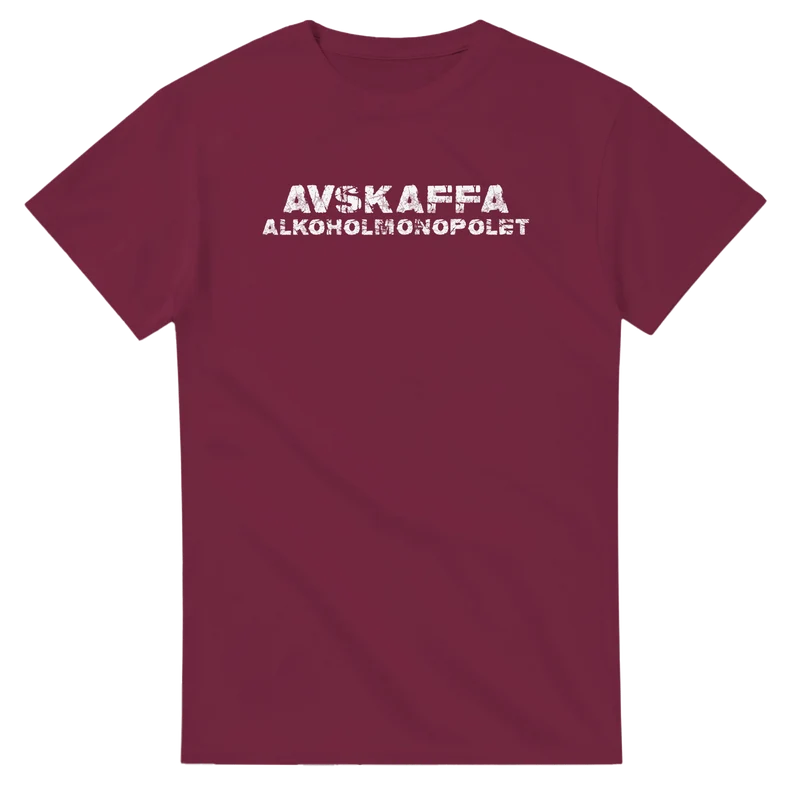 T-shirt - Avskaffa alkoholmonopolet