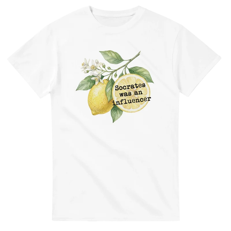 T-shirt - Socrates was an influencer