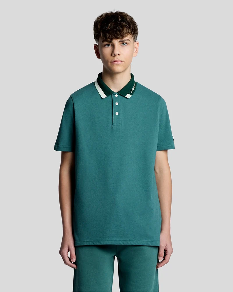 Tipped Logo Polo Shirt