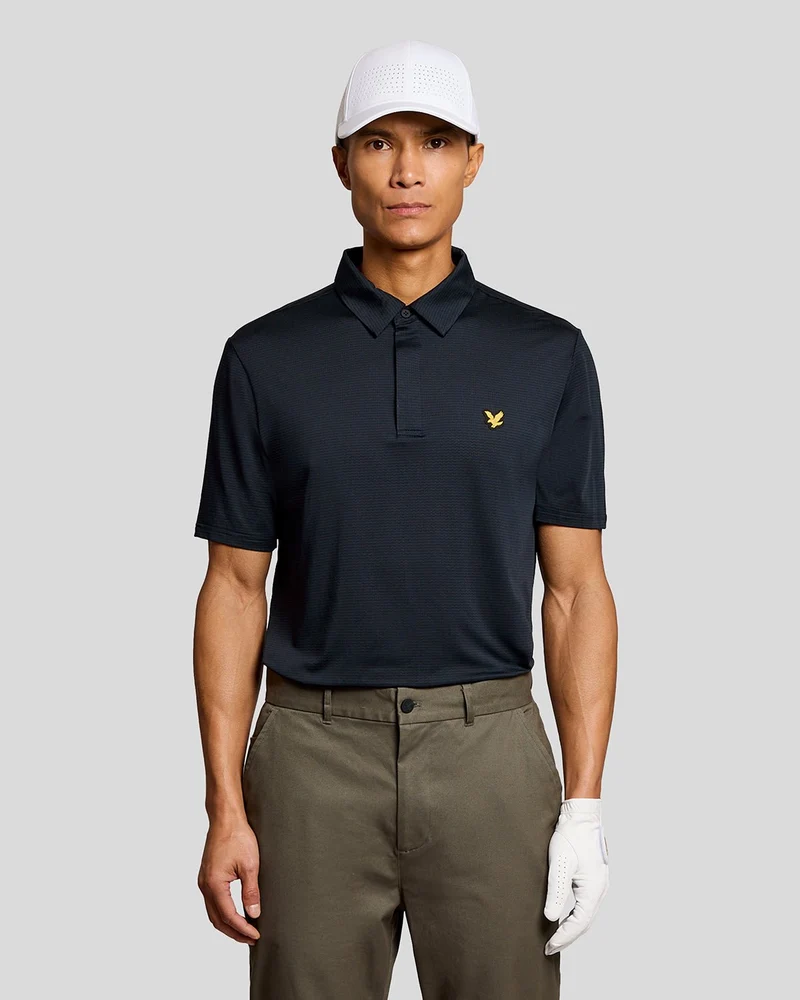 Concealed Placket Polo Shirt