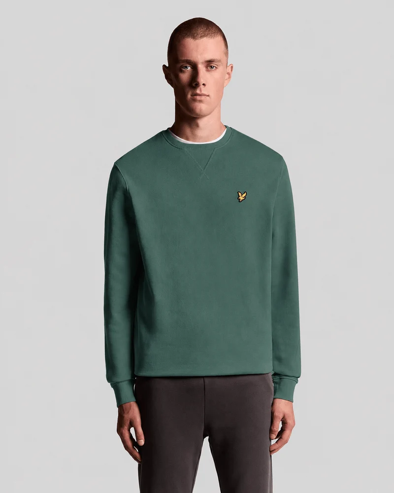Cotton Crew Neck Sweatshirt